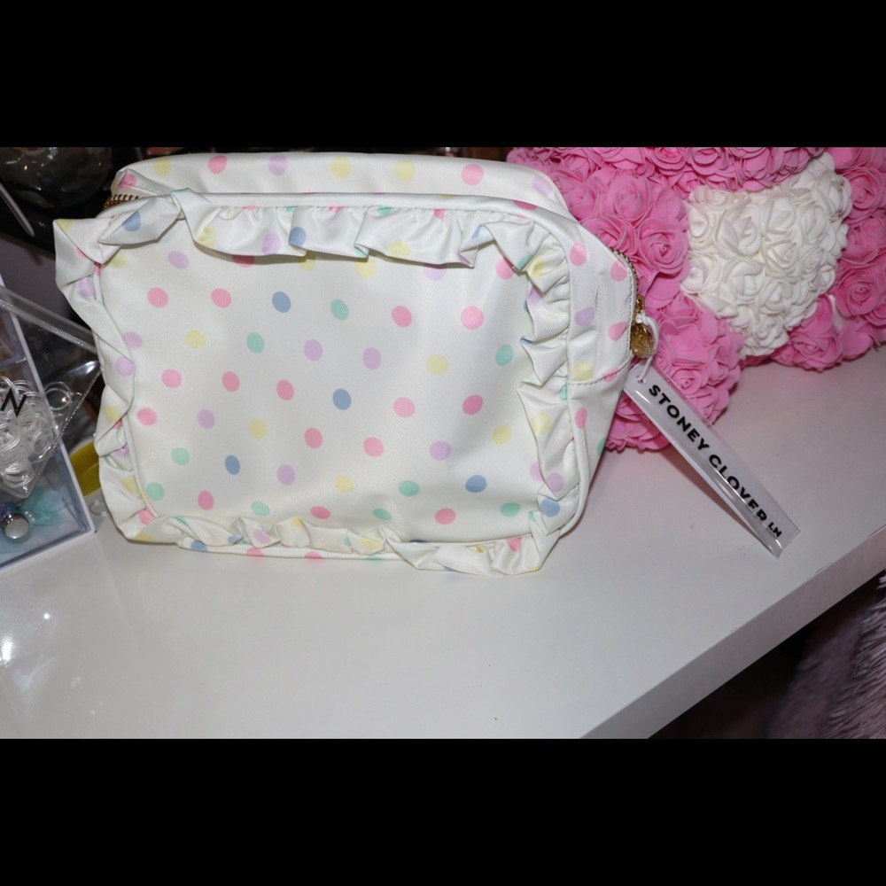 Stoney clover lane polka dot pouch
